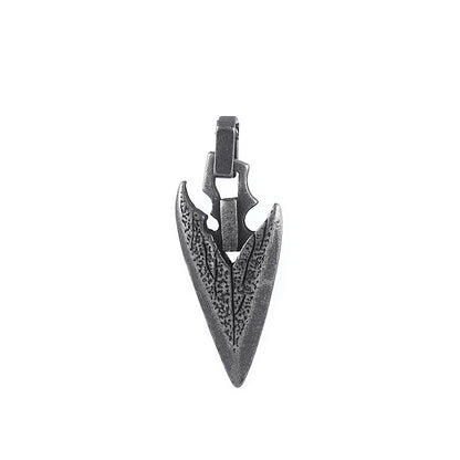Steel Arrowhead Necklace - Cowboy Outpost
