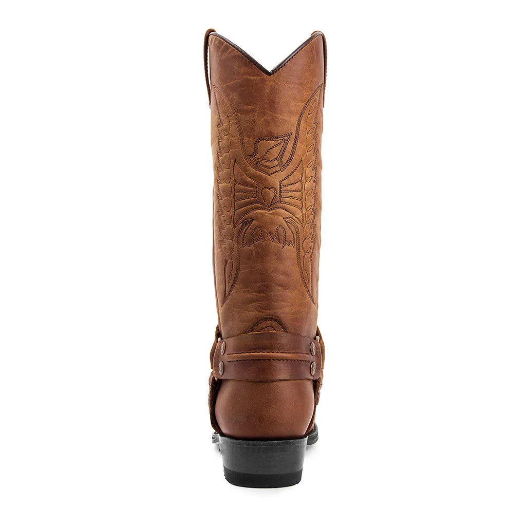 Handmade Cowboy Boots - yellow brown - Cowboy Outpost