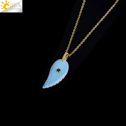 Healing Pendant - White Crystal - Cowboy Outpost