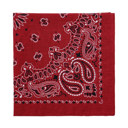 Square Cotton Paisley Bandana - Cowboy Outpost