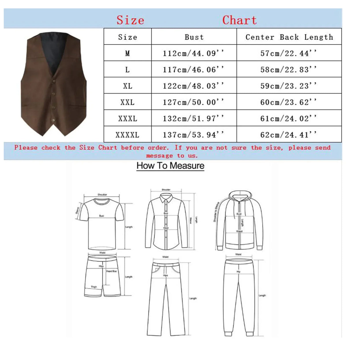 Leather Men's Vests - Black - Cowboy Outpost