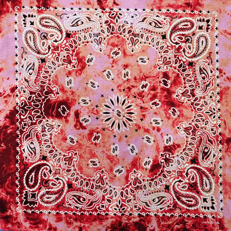 Gradient Cotton Scarf Bandana - Dye Grey - Cowboy Outpost