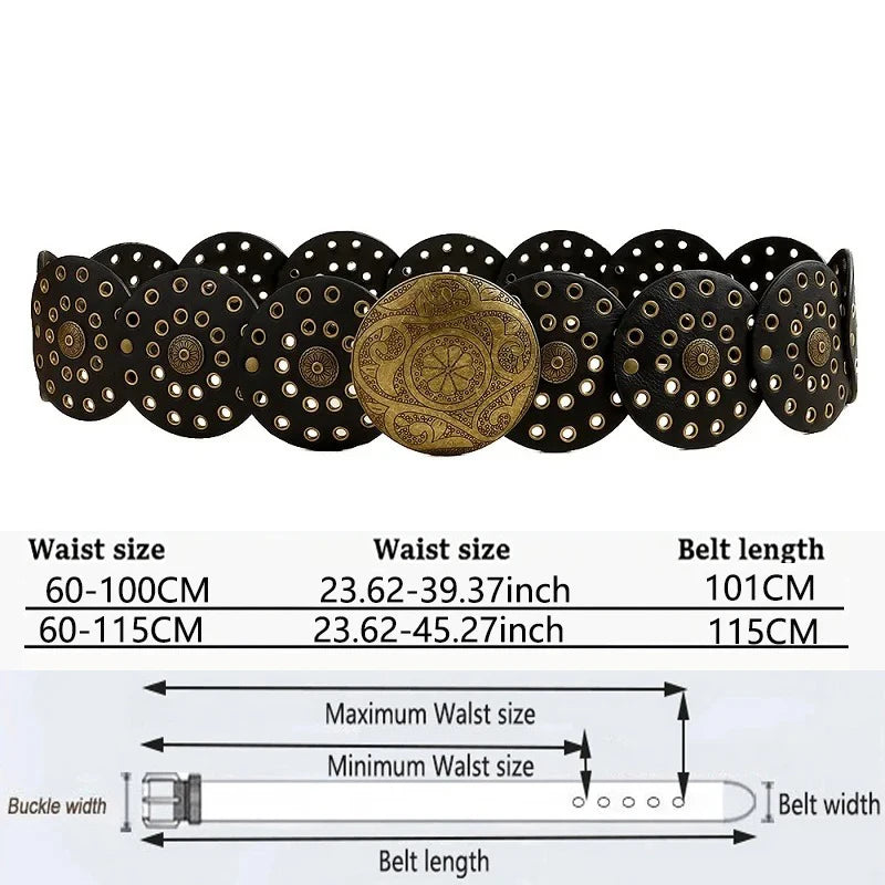 Denim Vintage Belt - 05 - Cowboy Outpost