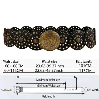 Denim Vintage Belt - 05 - Cowboy Outpost