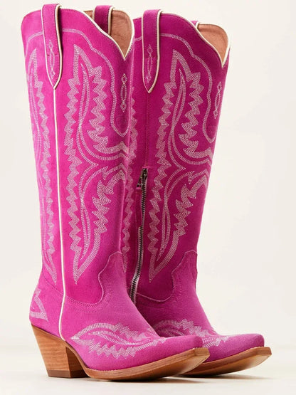 Autumn Cowboy Boots - Red - Cowboy Outpost