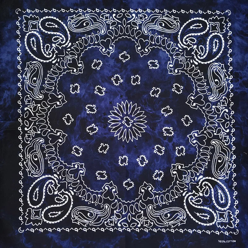 Gradient Cotton Scarf Bandana - Dye red 2 - Cowboy Outpost
