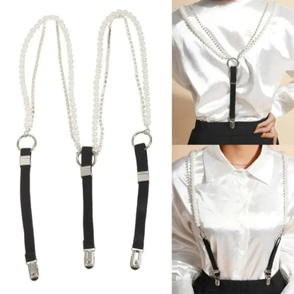 Pearl Elastic Suspenders - Cowboy Outpost