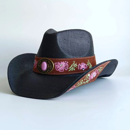 Straw Decal Cowboy Hat - 23 - Cowboy Outpost