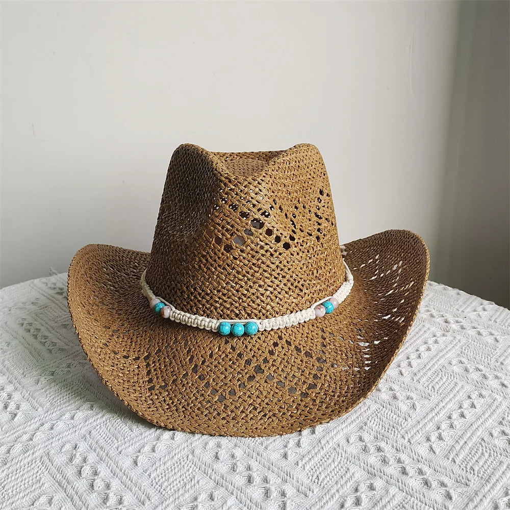 Straw Men's Cowboy Hat - 03 - Cowboy Outpost