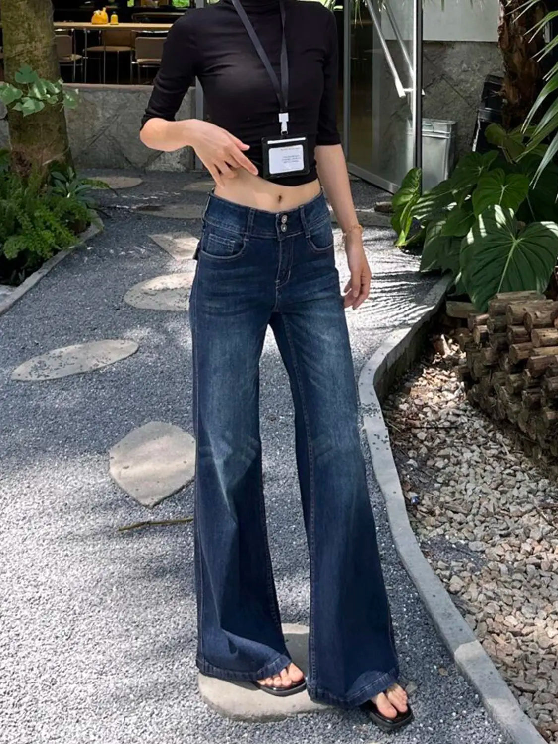 Vintage Jeans - Dark blue - Dark blue - Cowboy Outpost