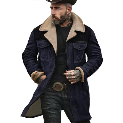 Men's Suede Jacket - Style 7 - Cowboy Outpost