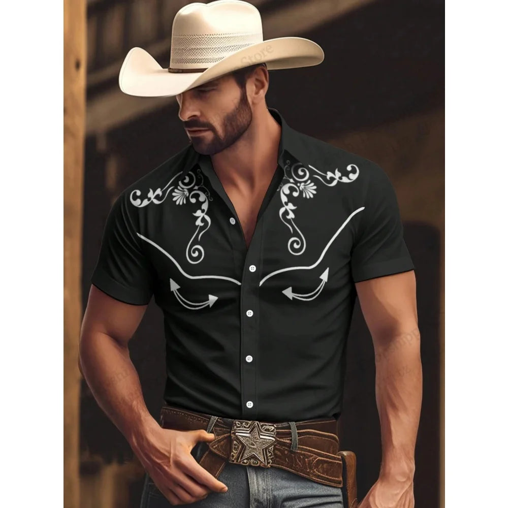 Summer Shirt - CSS004TZ - Cowboy Outpost