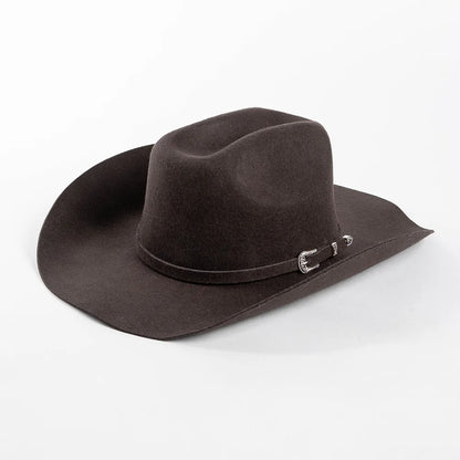 Felt Wide Brim Cowboy Hat - Lemon yellow - Cowboy Outpost