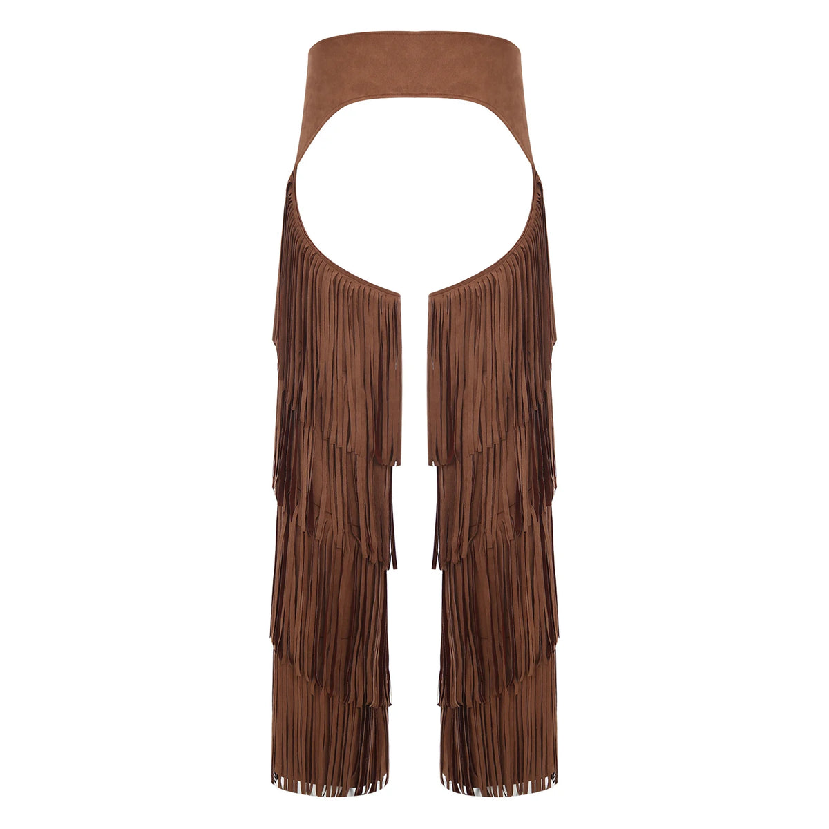 Suede Faux Chaps - Black - Cowboy Outpost
