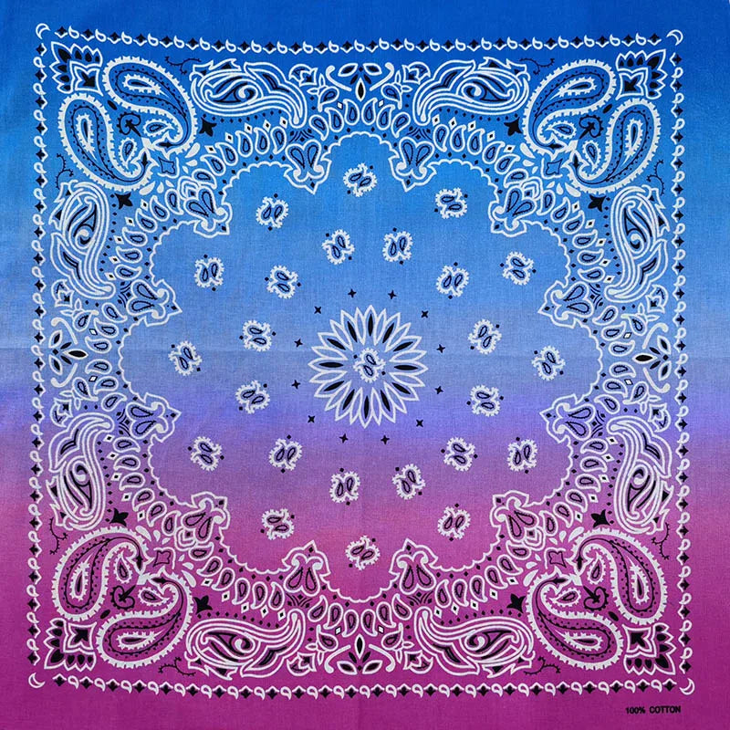 Gradient Cotton Scarf Bandana - Dye 3 - Cowboy Outpost