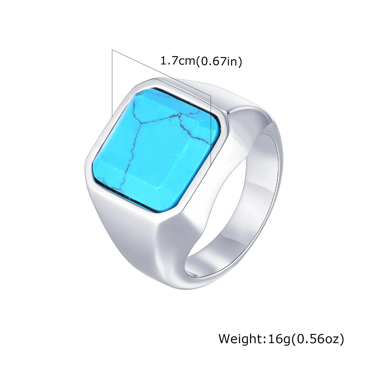 Waterproof Turquoise Ring - Cowboy Outpost