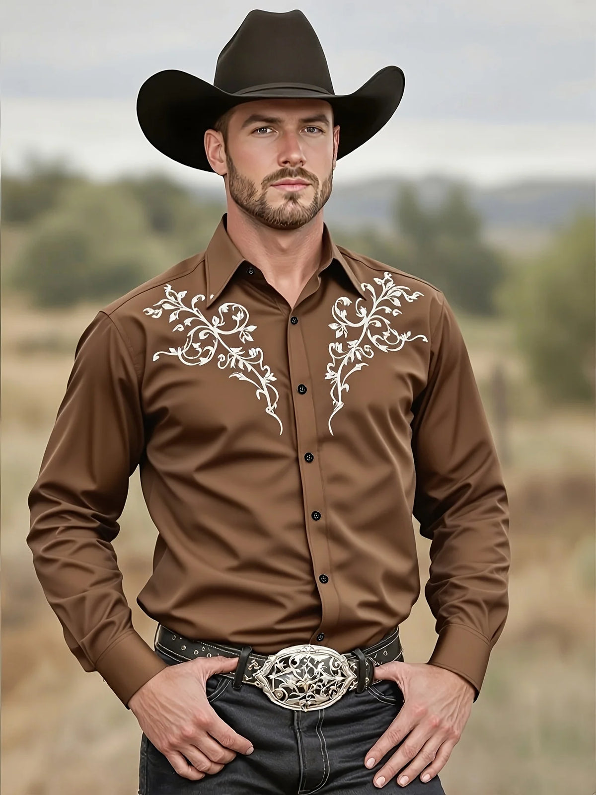 Tribal Shirt - YCZHJ20250318X - Cowboy Outpost