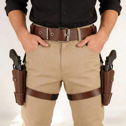 Cowboy Thigh Holster - Style 1 - Cowboy Outpost