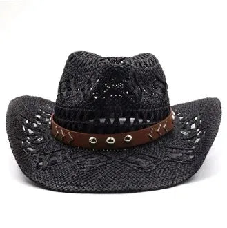 Straw Beach Cowboy Hat - B2 - Cowboy Outpost