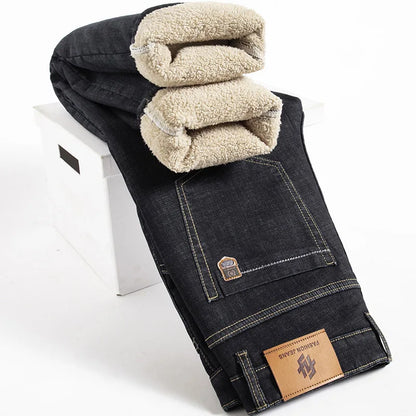 Fleece-Lined Winter Jeans - Style C - Cowboy Outpost