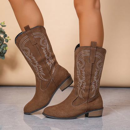 Calf Cowboy Boots - Cowboy Outpost