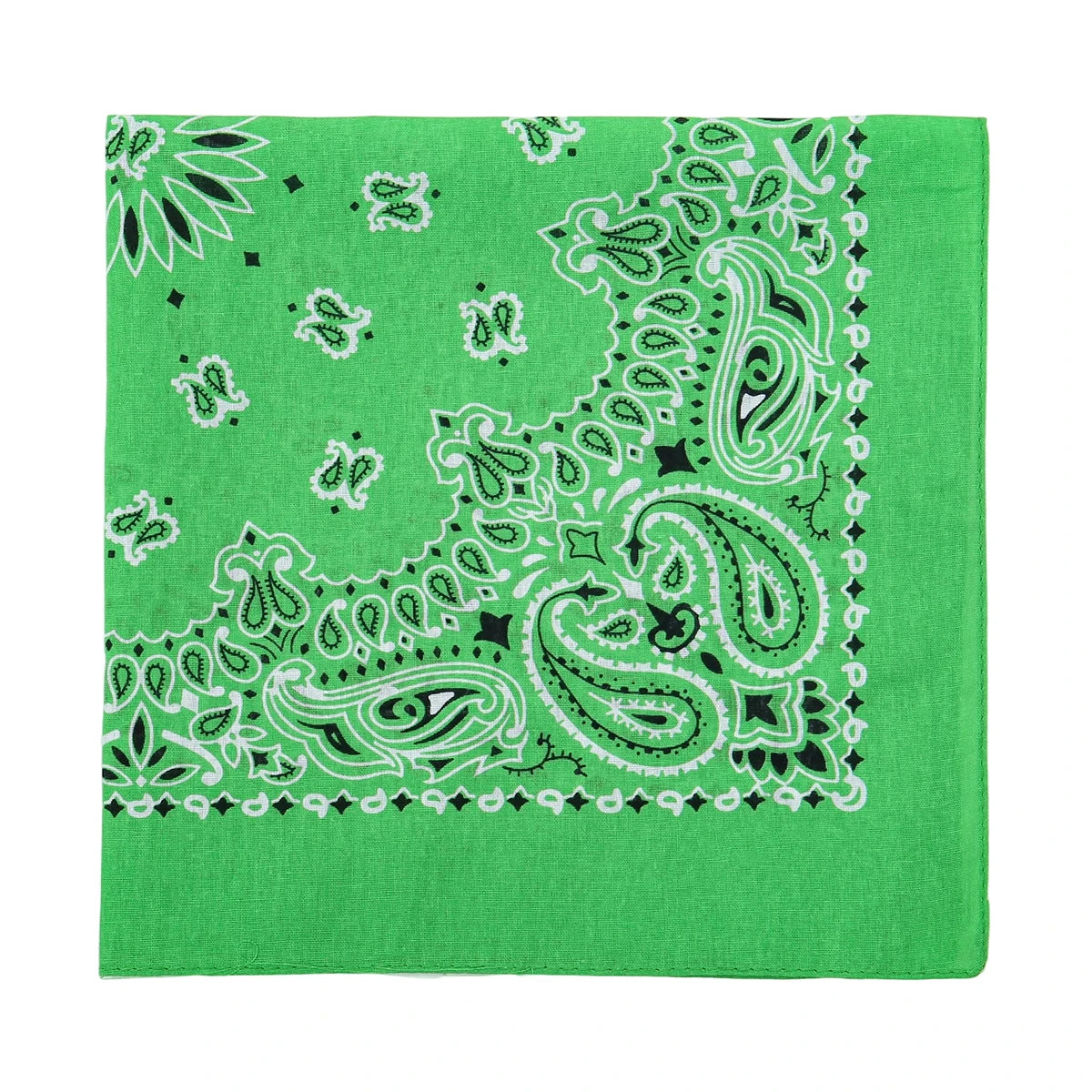 Square Cotton Paisley Bandana - zangqing - Cowboy Outpost