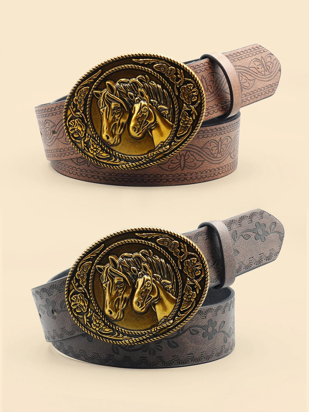 Denim Women's Belt - Coffee - Cowboy Outpost