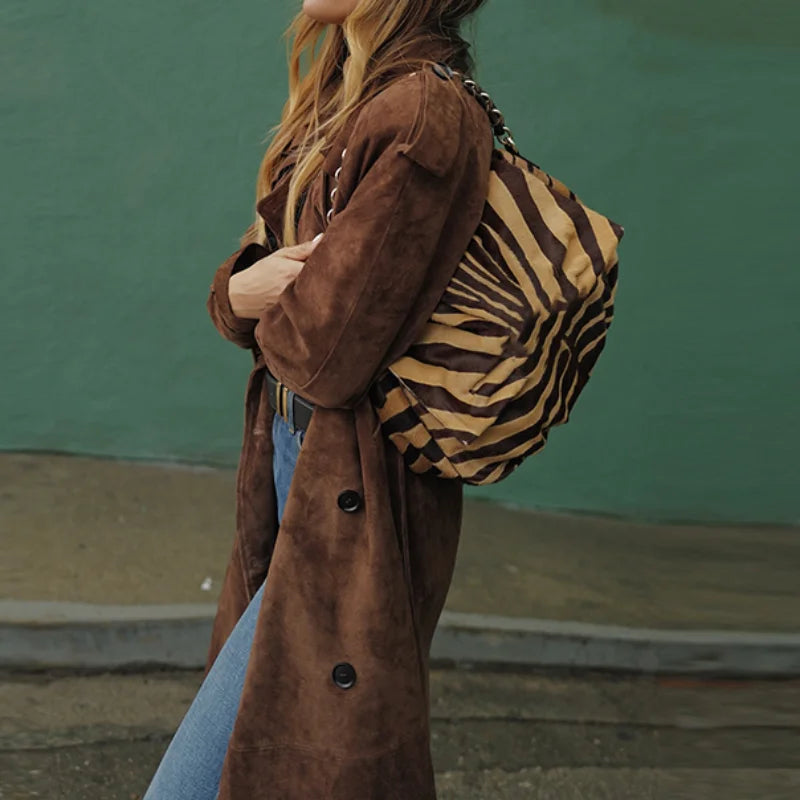 Suede Brown Belt - Cowboy Outpost