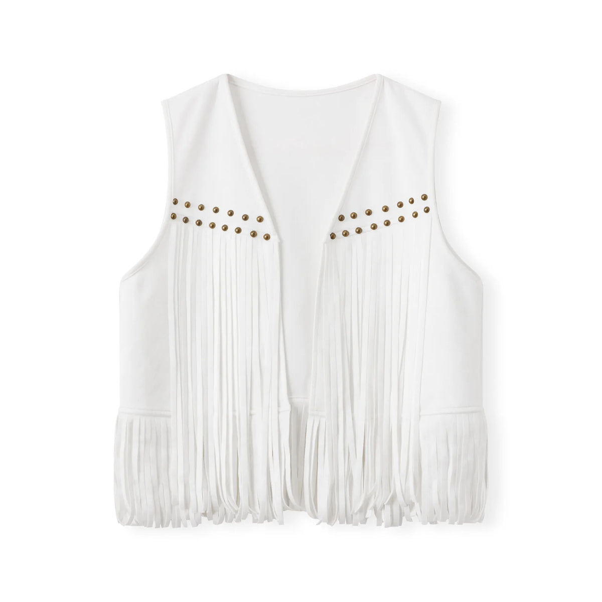 Suede Women's Vests - Brown - Cowboy Outpost