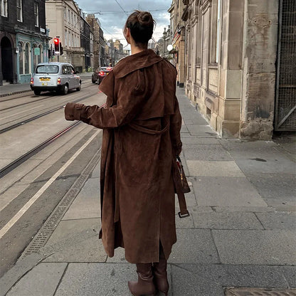 Suede Brown Belt - Cowboy Outpost