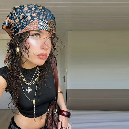 Vintage Bandana - 06 - Cowboy Outpost