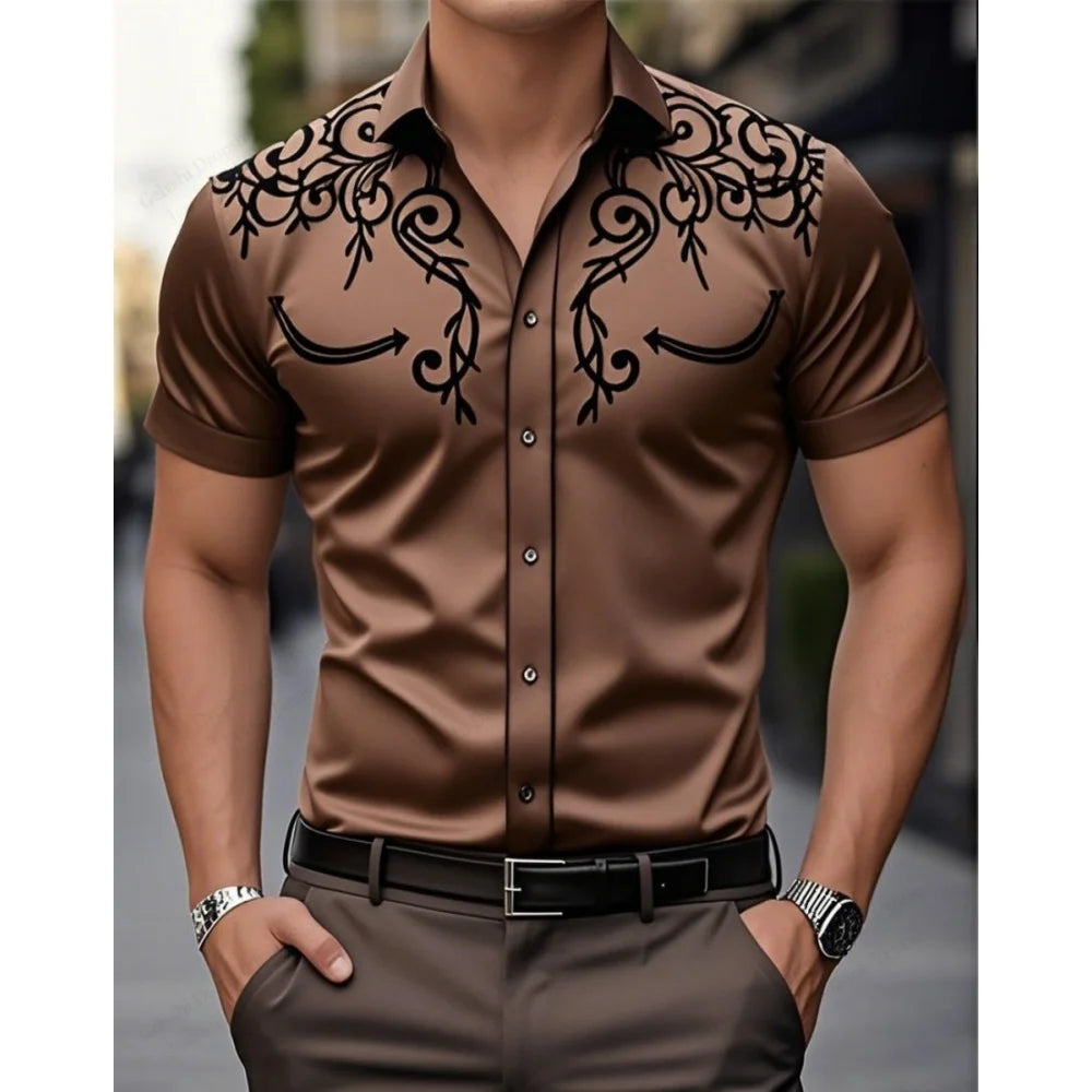 Summer Shirt - CSS004TZ - Cowboy Outpost