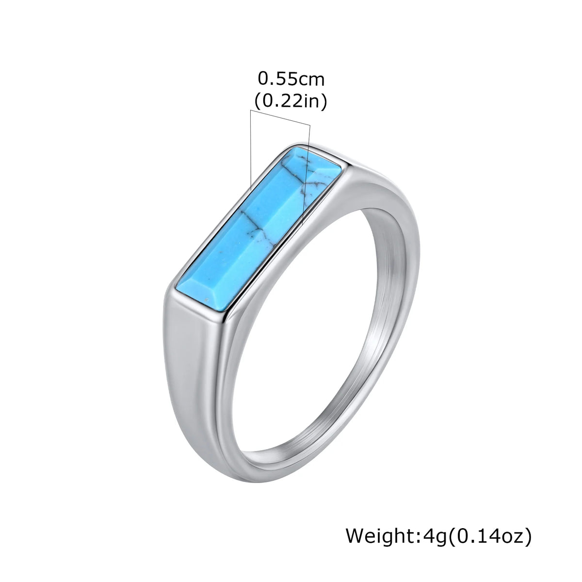 Waterproof Turquoise Ring - Cowboy Outpost