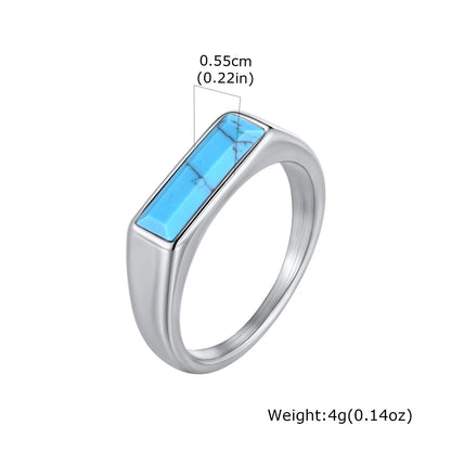 Waterproof Turquoise Ring - Cowboy Outpost