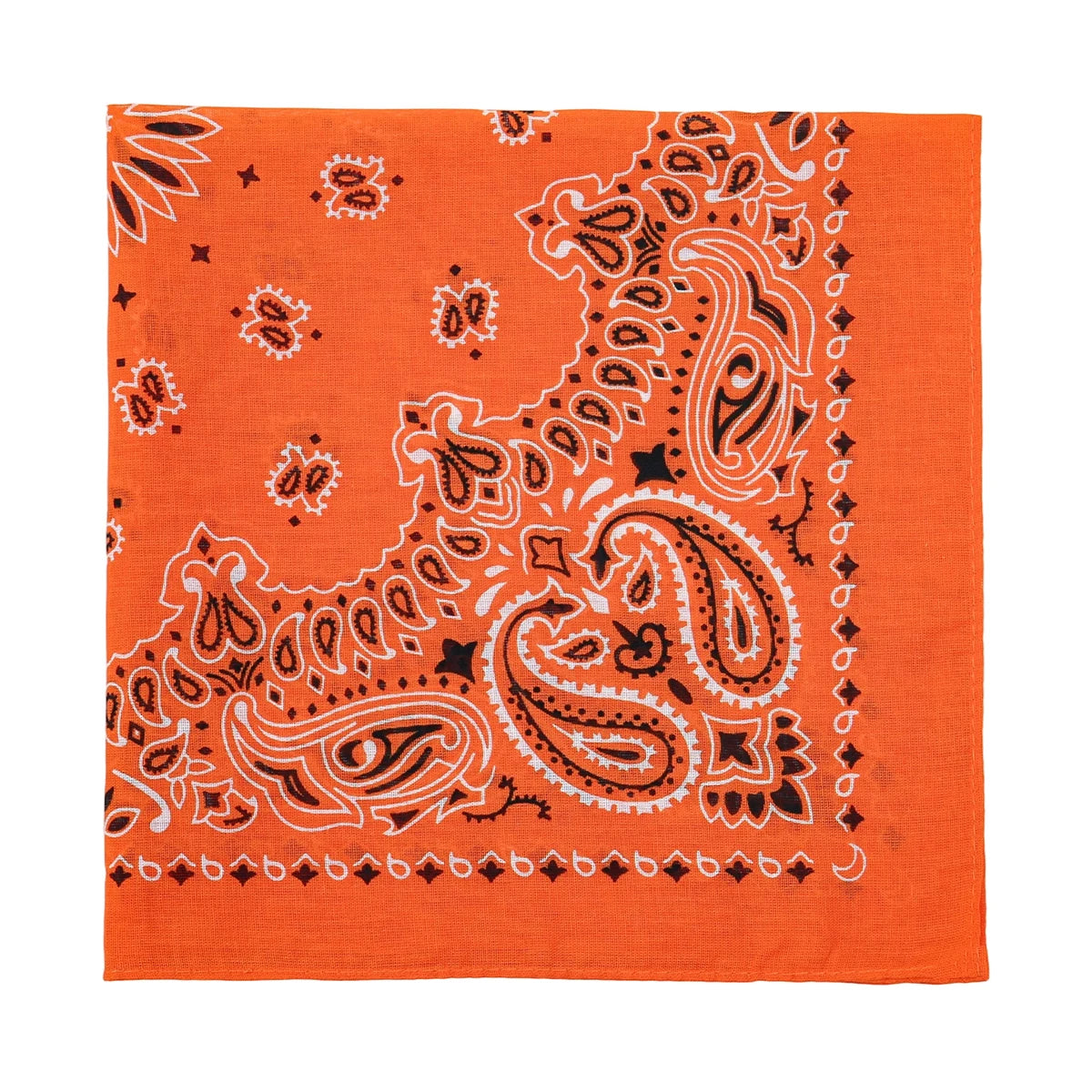 Square Cotton Paisley Bandana - guolv - Cowboy Outpost