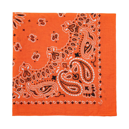 Square Cotton Paisley Bandana - guolv - Cowboy Outpost