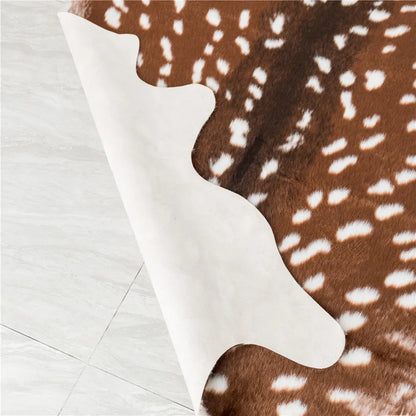 Leather Faux Cowhide Rug - Cowboy Outpost