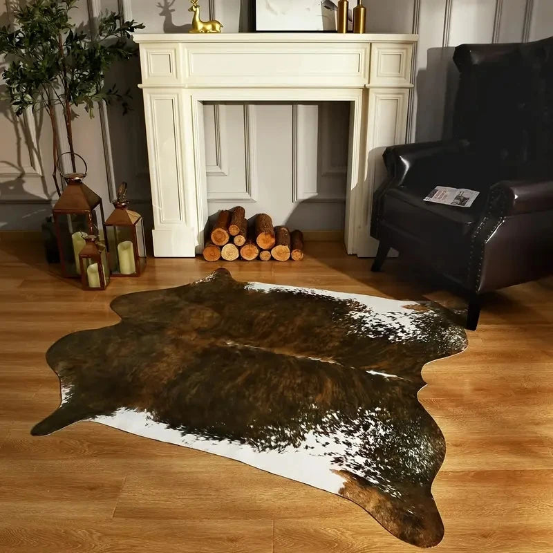 Winter Cowhide Rug - niu 33 - Cowboy Outpost