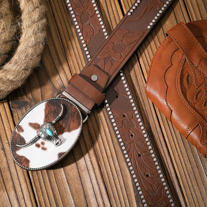 Metal Belt - Black gold - Cowboy Outpost