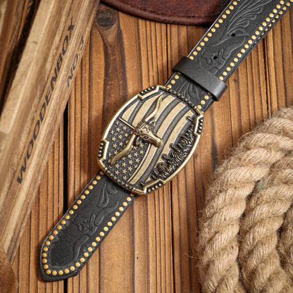 Denim Suitable Belt - Cowboy Outpost