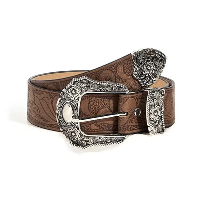 Leather Luxury Belt - Cowboy Outpost