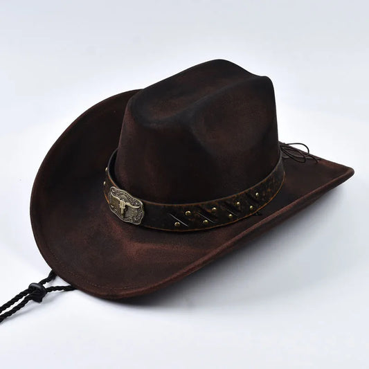 Felt Vintage Cowboy Hat - black - Cowboy Outpost