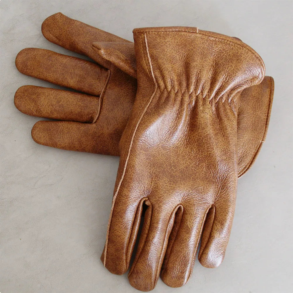 Leather Work Gloves - Cowboy Outpost