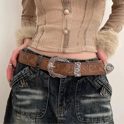 Leather Luxury Belt - Cowboy Outpost