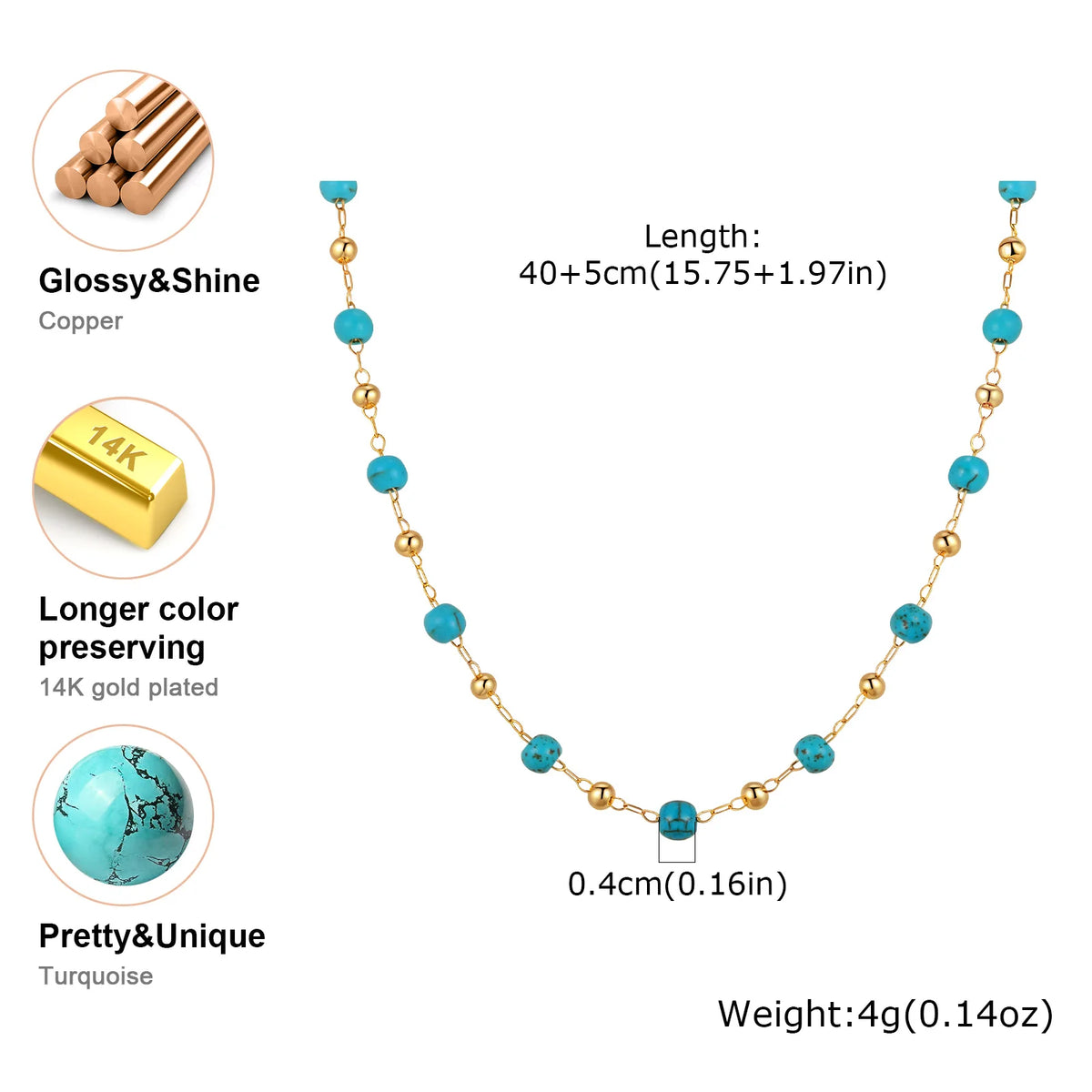 Turquoise Southwest Necklace - Cowboy Outpost