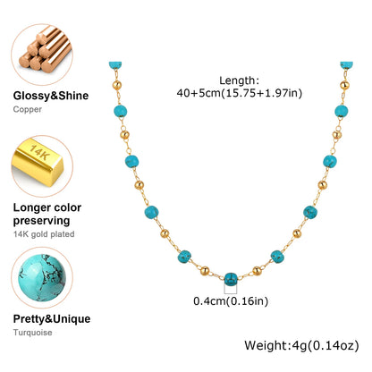Turquoise Southwest Necklace - Cowboy Outpost
