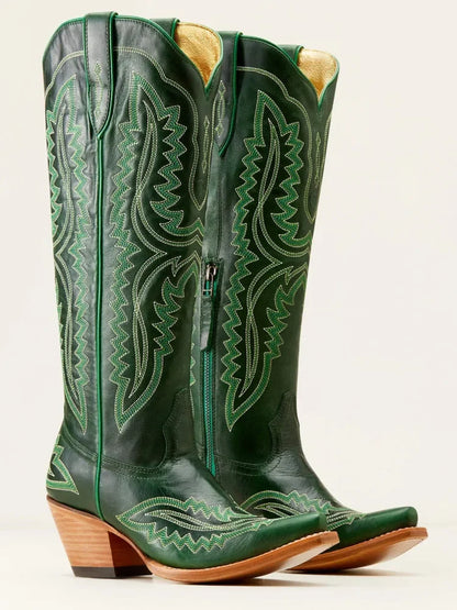 Autumn Cowboy Boots - Pink - Cowboy Outpost