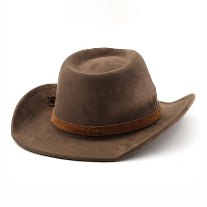 Leather Cowboy Hat - Coffee - Cowboy Outpost
