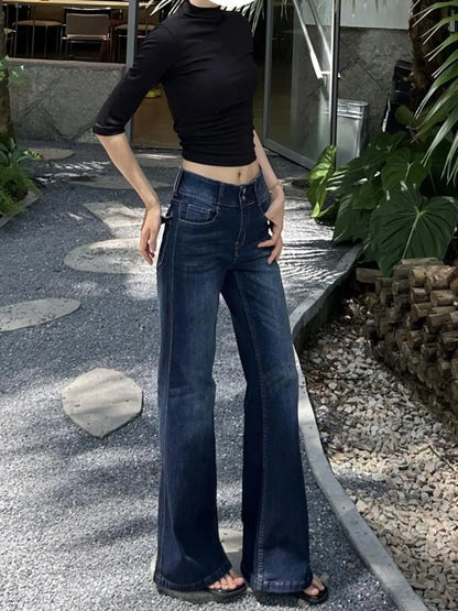 Vintage Jeans - Dark blue - Dark blue - Cowboy Outpost