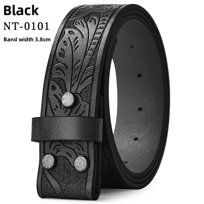 Leather Letter Belt - Cowboy Outpost
